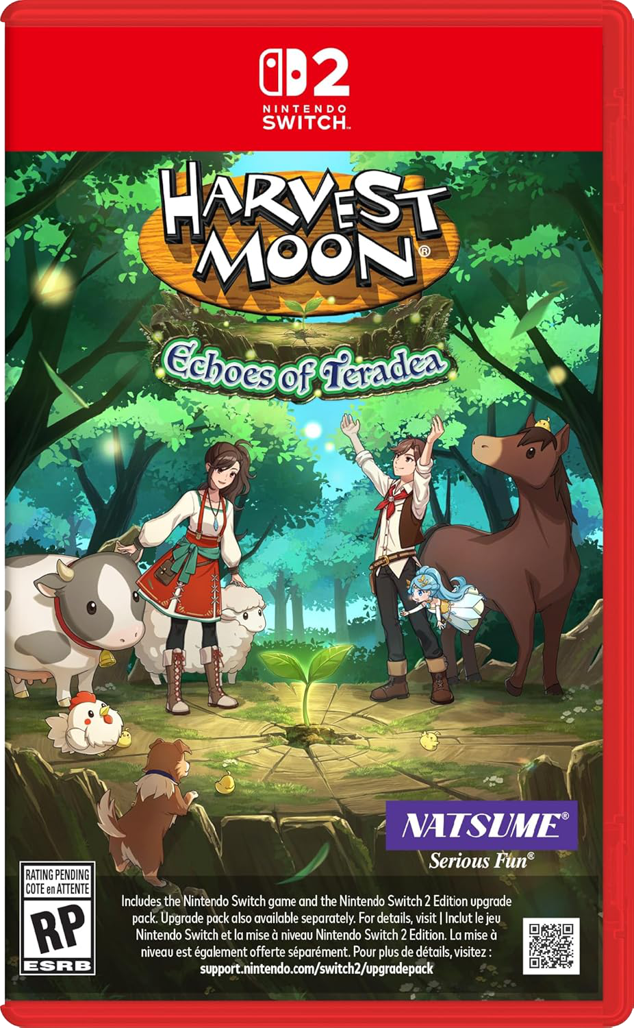 Harvest Moon: Echoes of Teradea - boxart de Switch 2