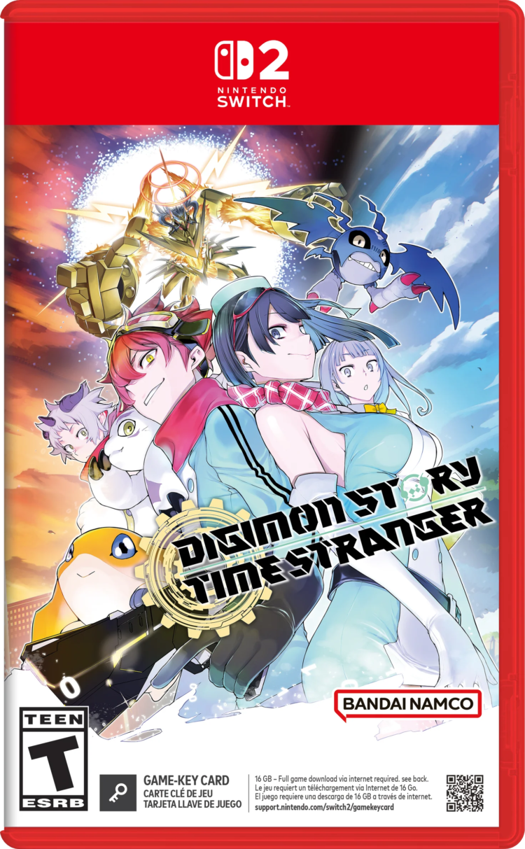 Boxart de Digimon Story Time Stranger — Switch 2