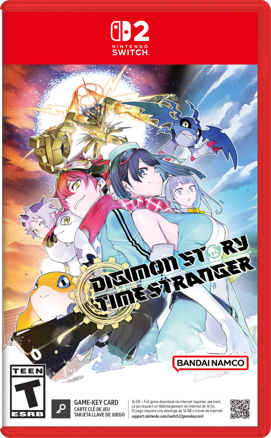 Boxart de Digimon Story Time Stranger — Switch 2