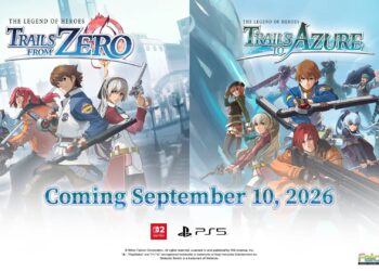 The Legend of Heroes: Trails from Zero e Trails to Azure tem lançamento agendado para setembro no Switch 2