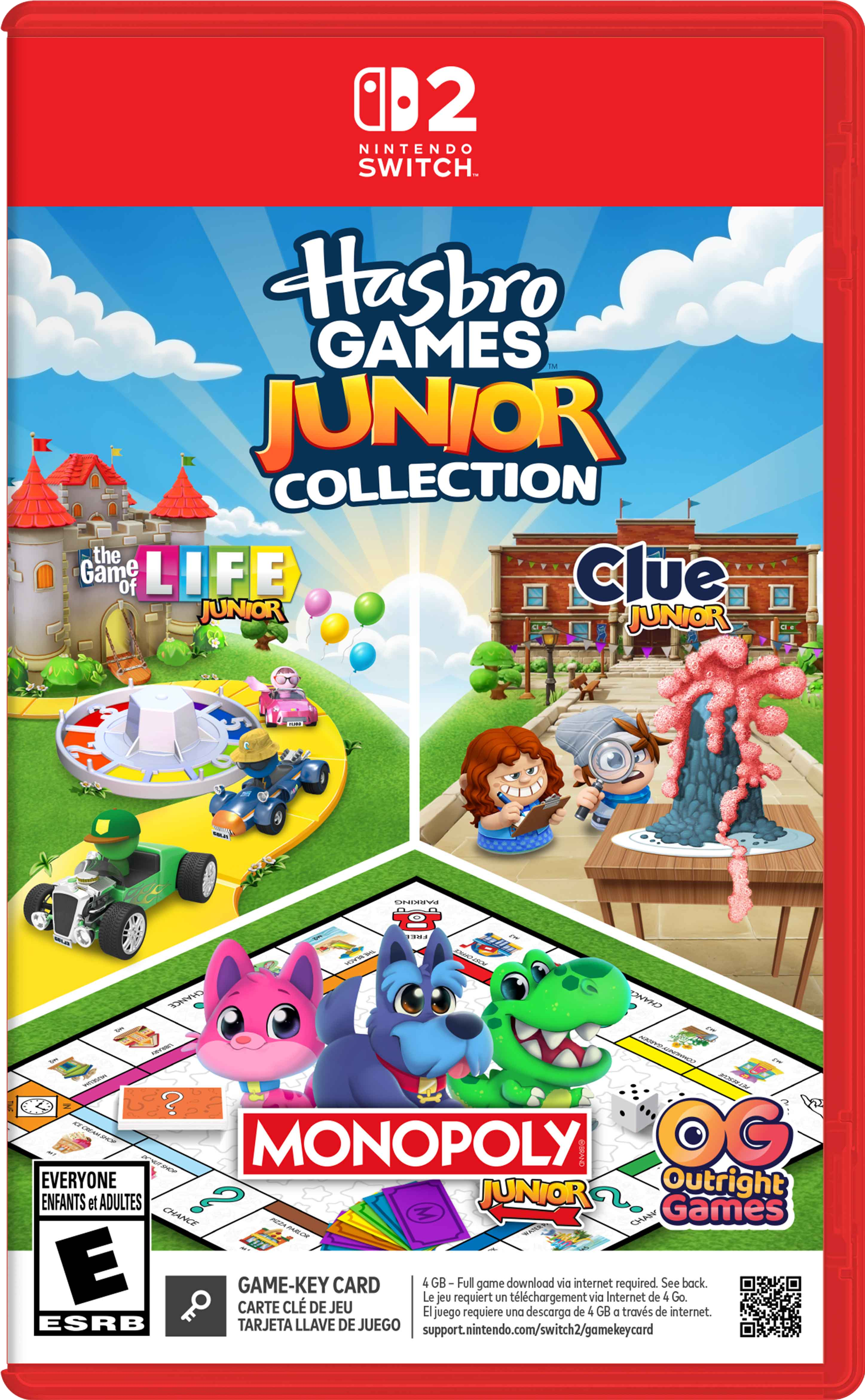 Hasbro Games Junior Collection - boxart de Switch 2