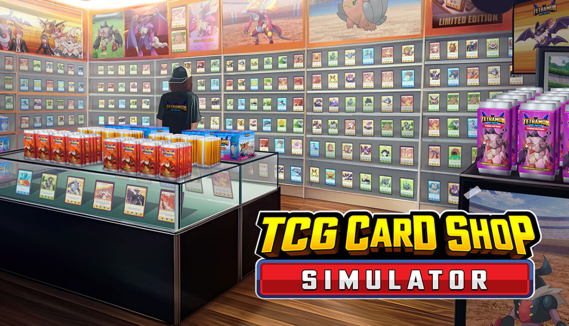 Imagem destacada de TCG Card Shop Simulator tem lançamento agendado para setembro; novo trailer