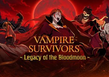 Vampire Survivors ganhará versão para o Switch 2; atualização “Legacy of the Bloodmoon” é revelada