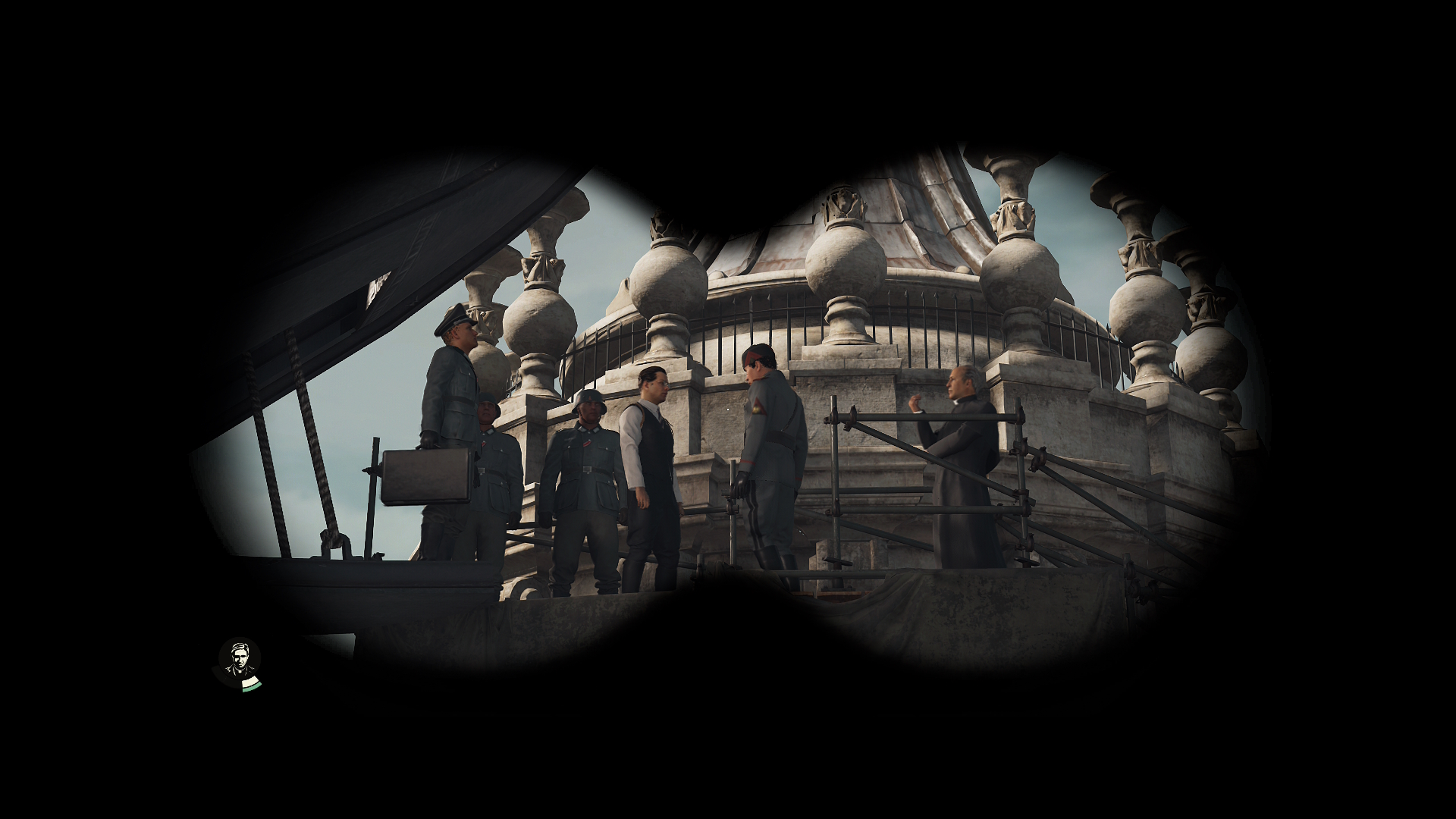Cena de momento de cutscene