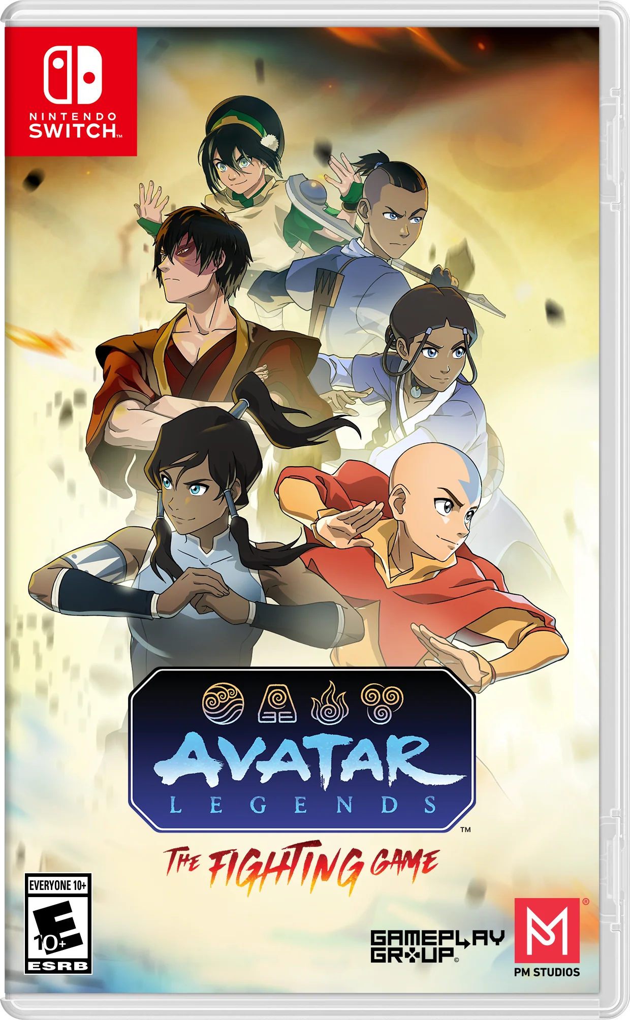 Avatar Legends: The Fighting Game - boxart de Switch