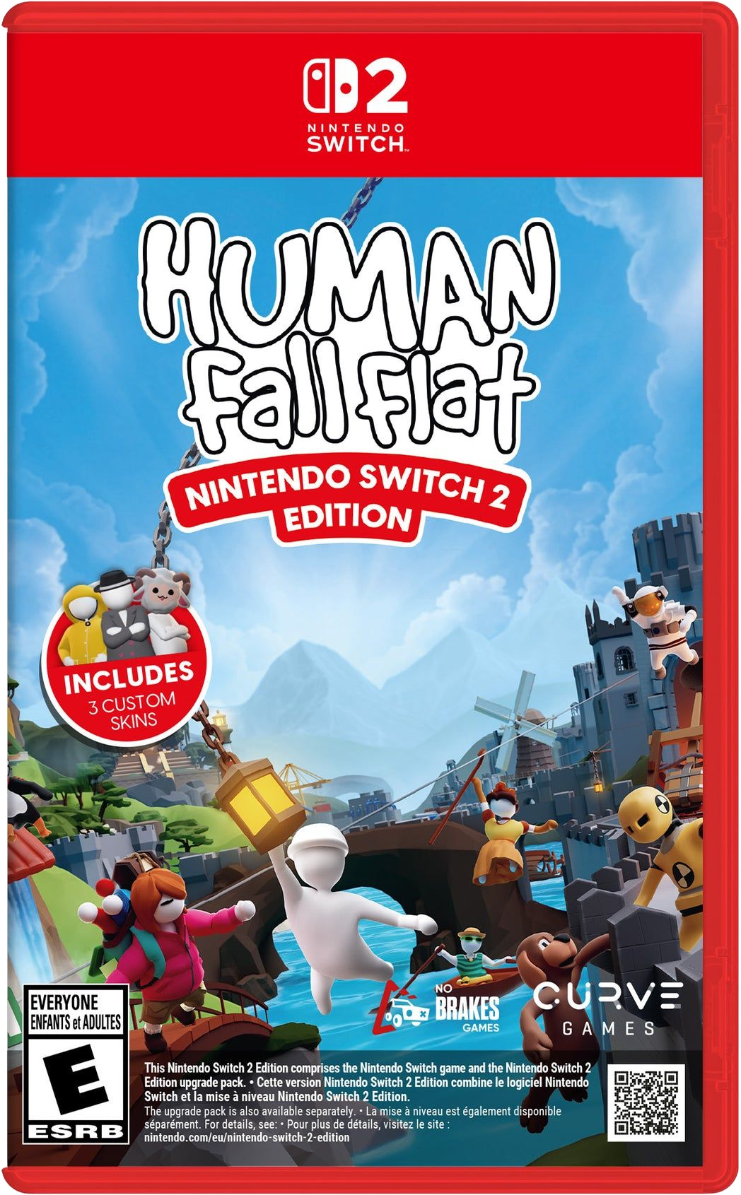Human: Fall Flat - boxart de Switch 2