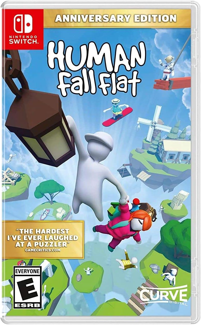 Human: Fall Flat - boxart de Switch