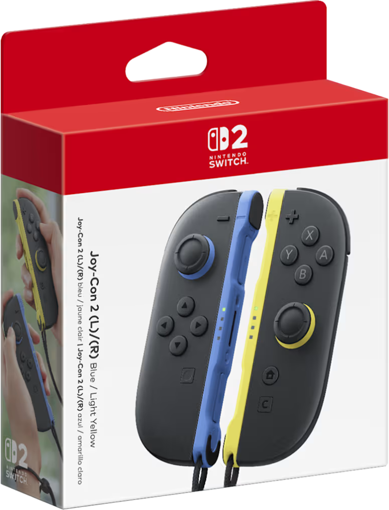 Joy-Con 2 Azul e Amarelo