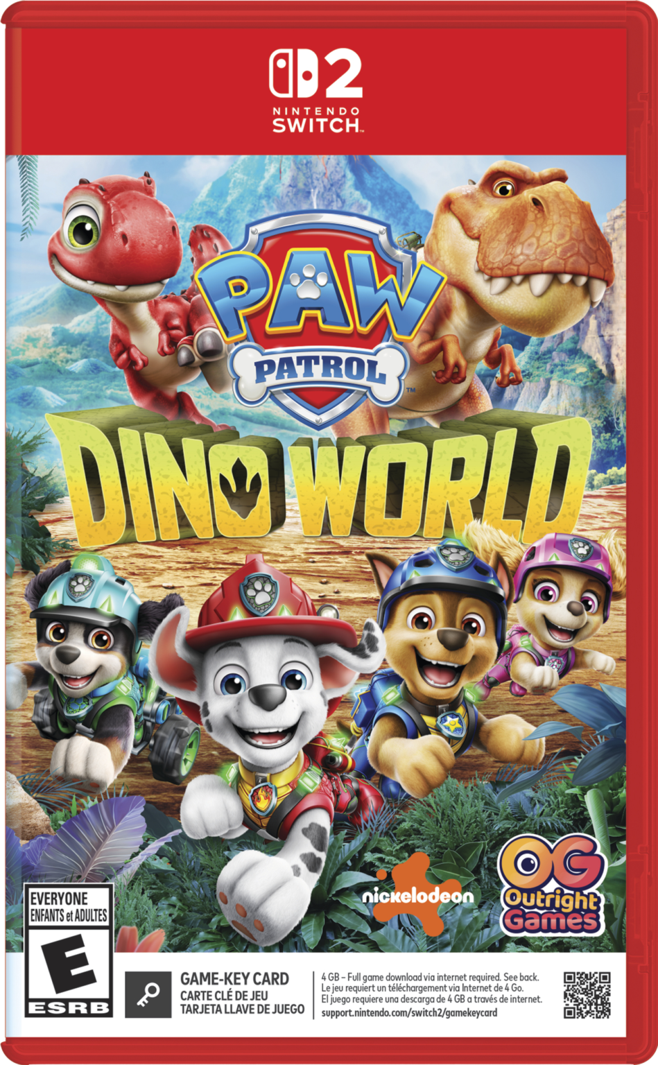 Boxart de Paw Patrol: Dino World — Switch 2