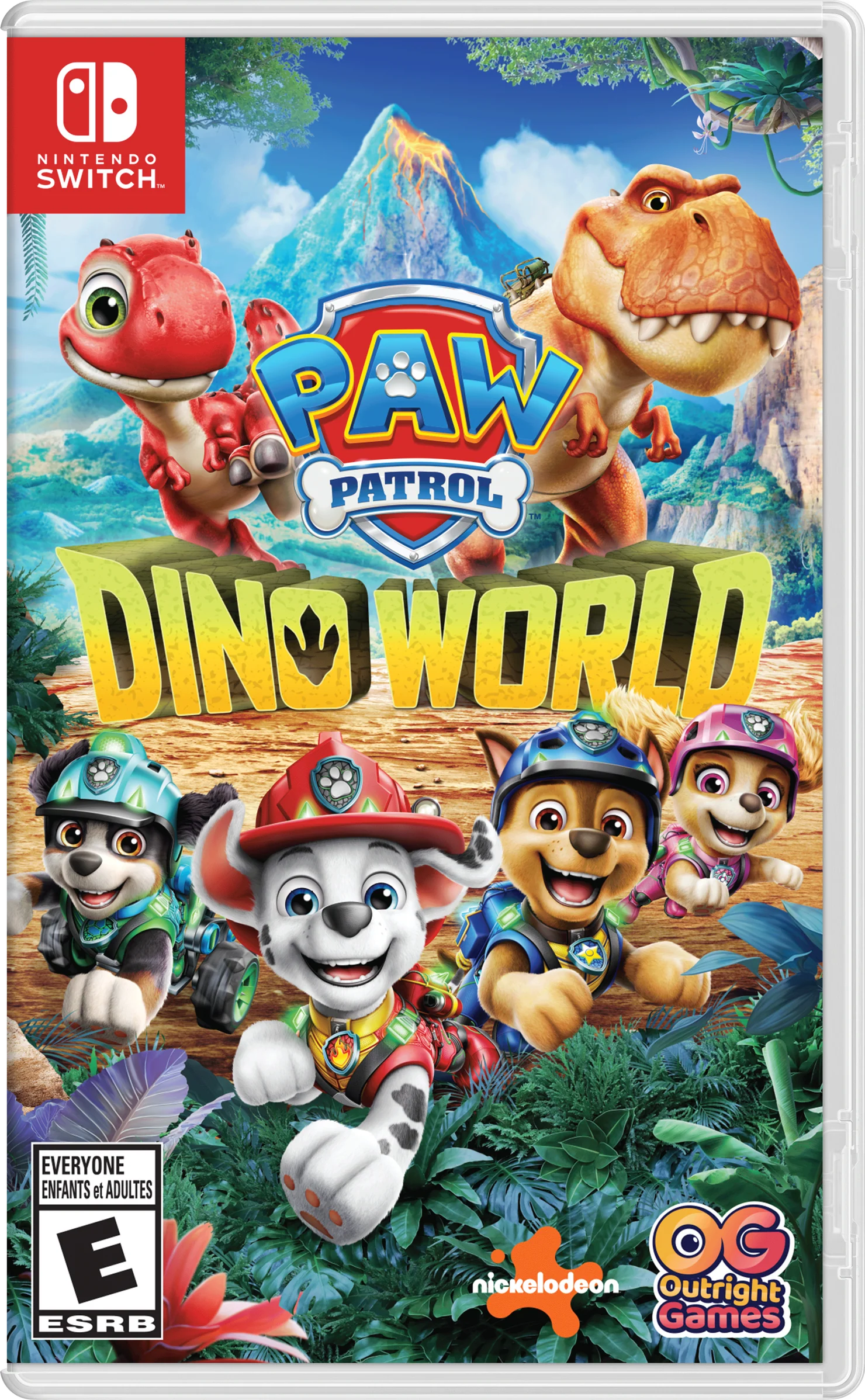 Paw Patrol: Dino World - boxart de Switch