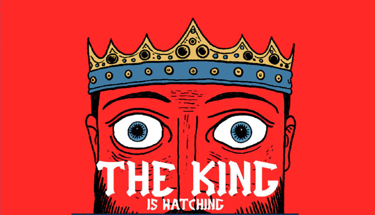 Imagem destacada de The King Is Watching, um jogo estilo roguelite de construção de reinos, ganha data de lançamento no Switch