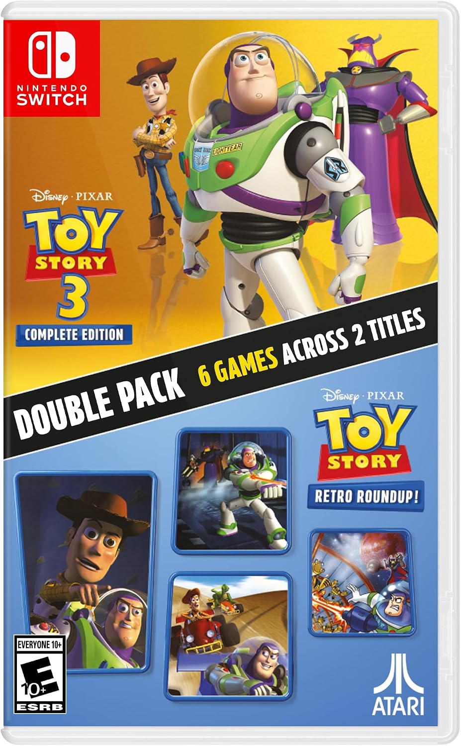 Toy Story: Retro Roundup! and Toy Story 3 Complete Edition - Switch