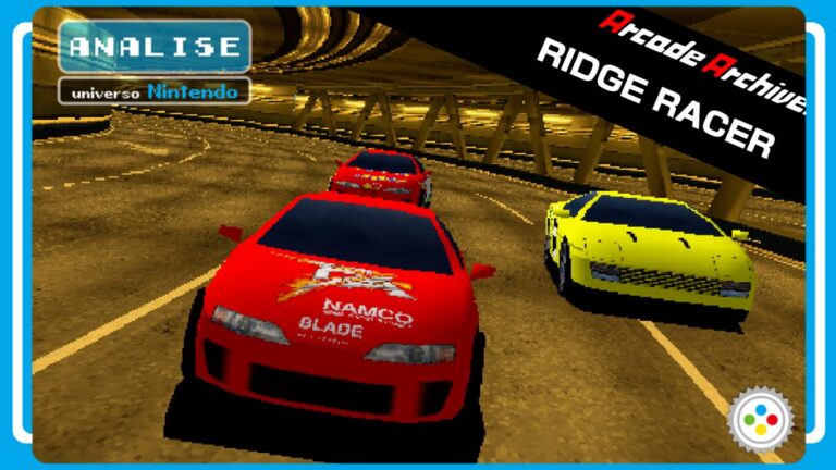 Imagem destacada de Análise – Arcade Archives Ridge Racer