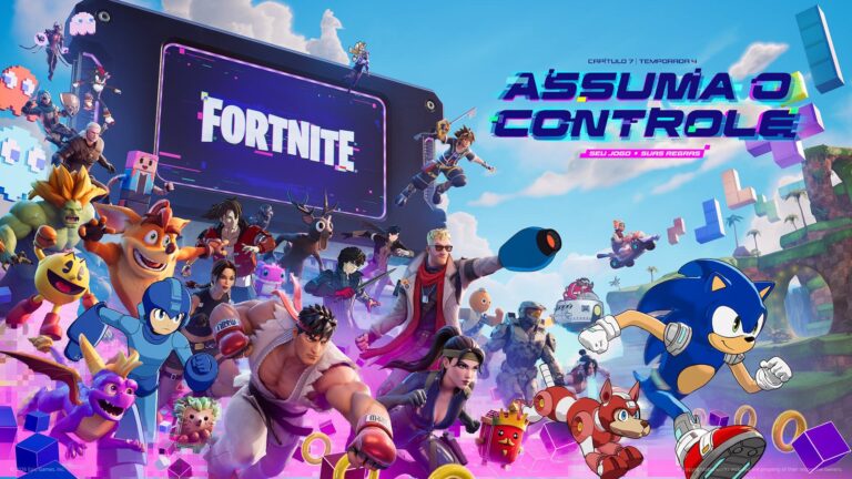 Imagem destacada de Fortnite ganha trailer do Capítulo 7 Temporada 4: Assuma o Controle