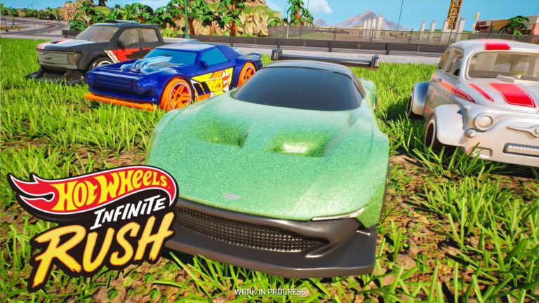 Imagem destacada de Novo trailer de HOT WHEELS Infinite Rush apresenta classes, rivais e personalização