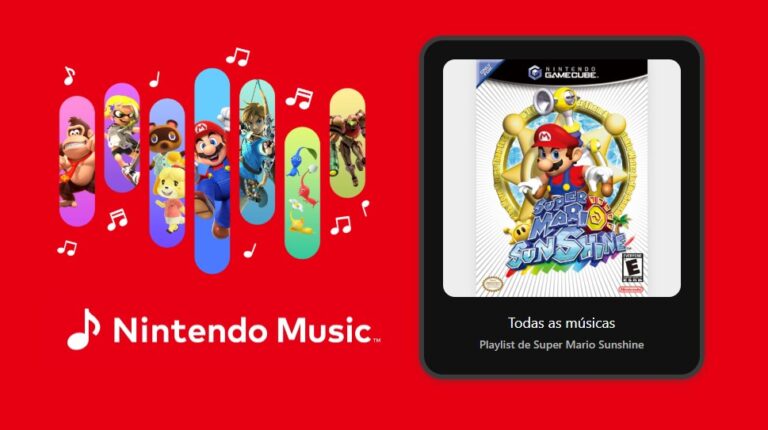 Imagem destacada de Super Mario Sunshine tem sua trilha sonora adicionada ao Nintendo Music