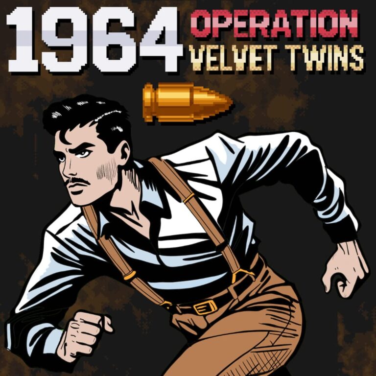 Boxart de 1964 Operation Velvet Twins