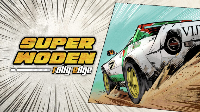Imagem destacada de Jogo de corrida arcade, Super Woden Rally Edge chega ao Switch em setembro