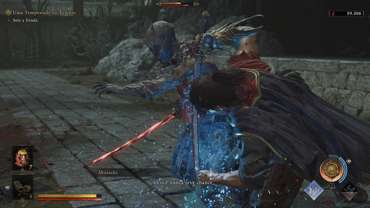 artigo_onimusha_way_of_the_sword_defesa_perfeita_estado_escaldante