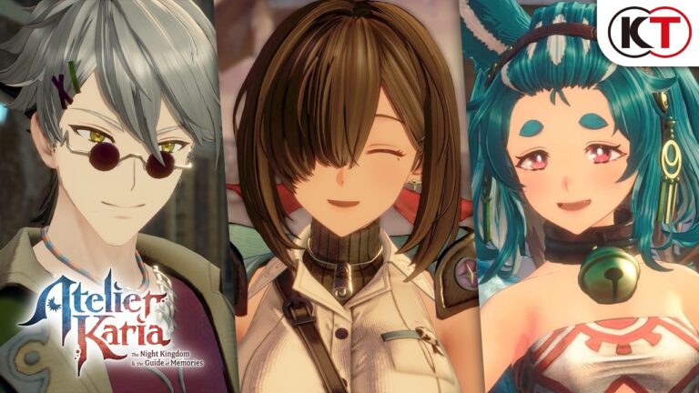 Imagem destacada de Atelier Karia ganha trailer dedicado a Rutger e Lenja