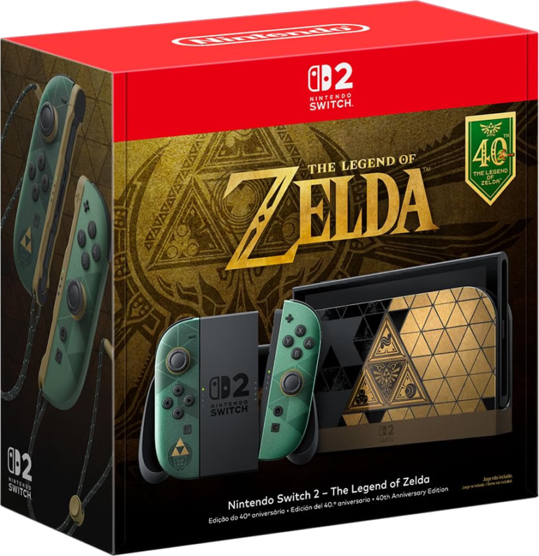 Boxart de Nintendo Switch 2 – The Legend Of Zelda – 40th Anniversary Edition