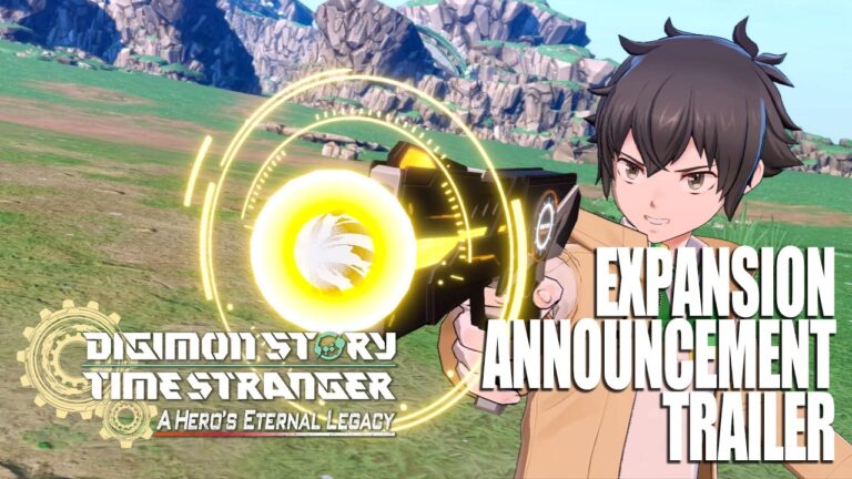 Imagem destacada de Expansão para Digimon Story Time Stranger, A Hero’s Eternal Legacy ganha trailer