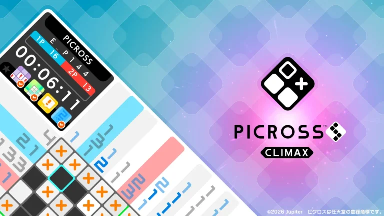 Imagem destacada de Picross S CLIMAX é anunciado para o Switch 2 e Switch e chega em dezembro