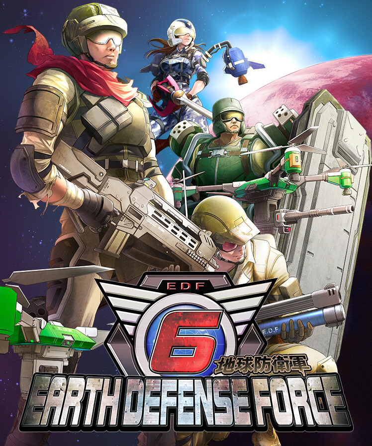 Boxart de EARTH DEFENSE FORCE 6