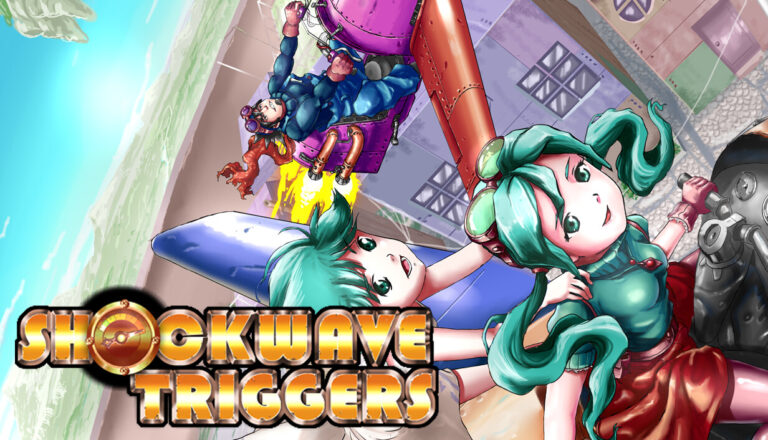 Imagem destacada de Shoot ’em up Shockwave Triggers chega ao Switch em outubro com modo cooperativo