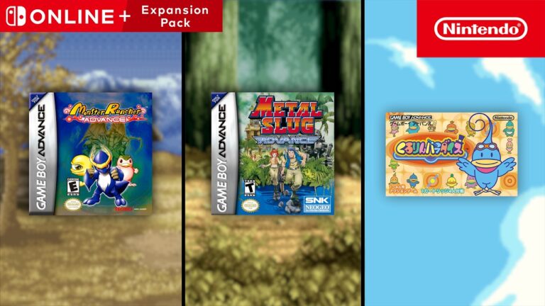 Imagem destacada de Game Boy Advance – Nintendo Classics adiciona Monster Rancher Advance, METAL SLUG ADVANCE e Kururin Paradise ao catálogo