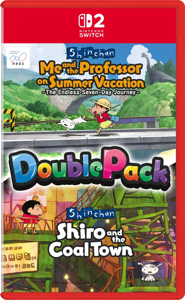 Shin chan: Me and the Professor on Summer Vacation – The Endless Seven-Day Journey & Shin chan: Shiro and the Coal Town Double Pack